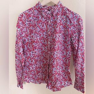J. Crew Liberty Print Shirt (100% Cotton)